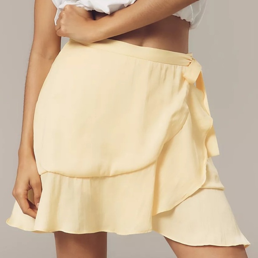 Maeve Ruffle Mini Skirt